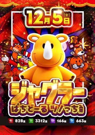 12月5日　ジャグラー景品入荷！