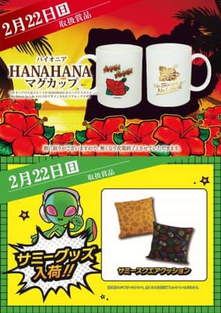 2月22日(日)★サミー・ハナハナ賞品入荷★