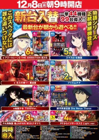 １４日！日曜日！朝９時開店！スロパチガール来店！