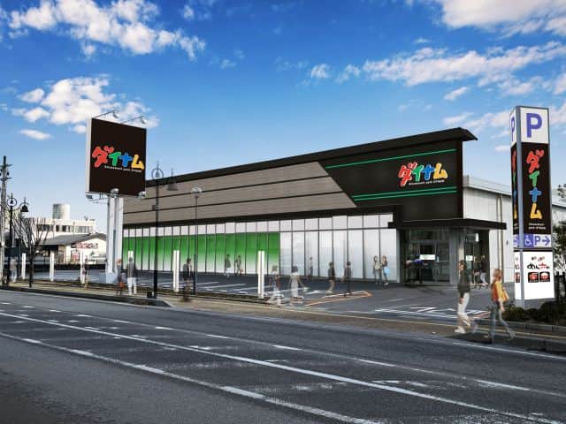 滋賀県　ダイナム滋賀彦根店　外観写真