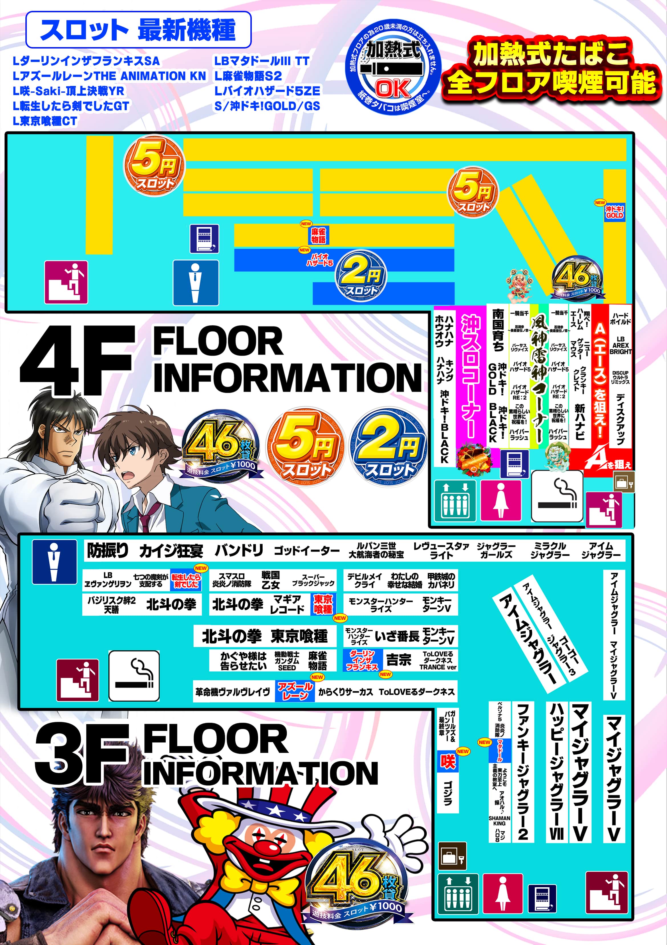 東京都　エスパス日拓西武新宿駅前店　新宿区 フロアマップ2