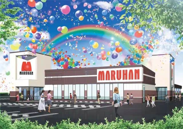 栃木県　マルハン那須塩原店　那須塩原市　外観写真