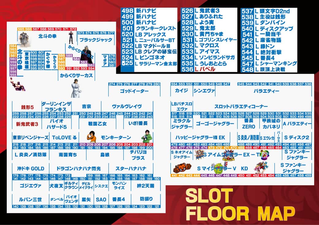 長野県　ニューアサヒ伊那店　伊那市 フロアマップ2