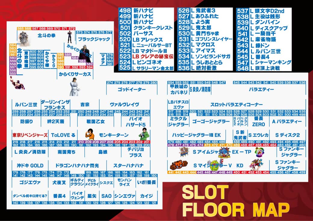 長野県　ニューアサヒ伊那店　伊那市 フロアマップ2