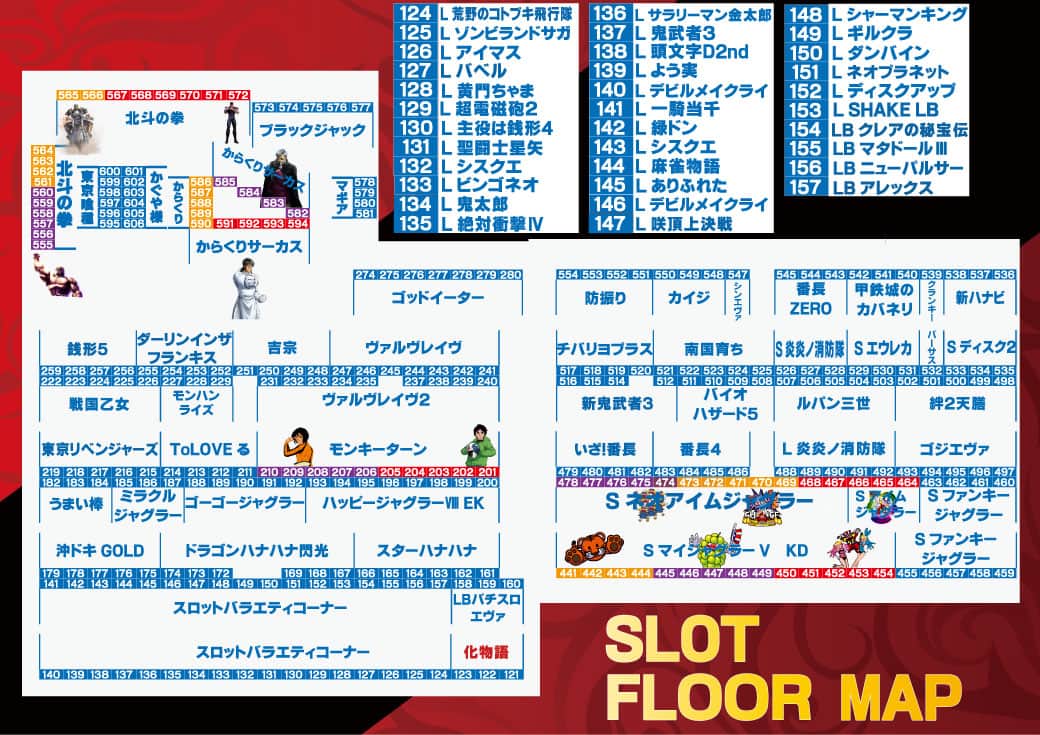 長野県　ニューアサヒ伊那店　伊那市 フロアマップ2