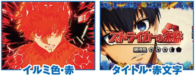 eフィーバーブルーロック 通常時リーチ演出信頼度