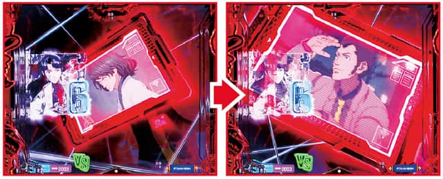 eルパン三世VSキャッツ・アイ 通常時主要予告演出信頼度