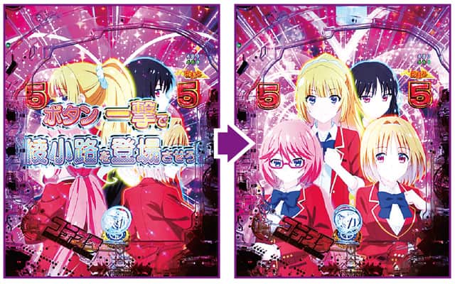 eようこそ実力至上主義の教室へ RUSH・LT中主要演出信頼度