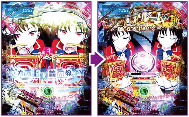 eようこそ実力至上主義の教室へ 通常時主要予告演出信頼度