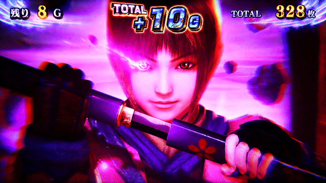 スマスロ新鬼武者3　鬼斬乱舞　覚醒斬演出