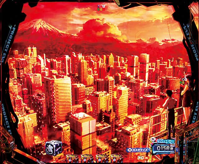 e 新世紀エヴァンゲリオン ～はじまりの記憶～の予告演出