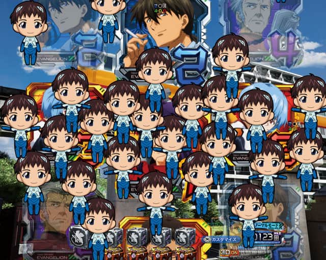 e 新世紀エヴァンゲリオン ～はじまりの記憶～の予告演出