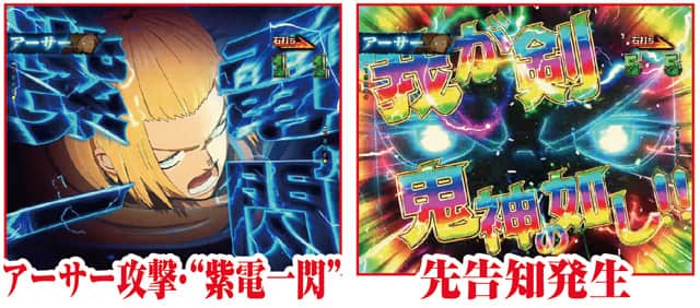 eフィーバー炎炎ノ消防隊2 RUSH中主要リーチ演出信頼度
