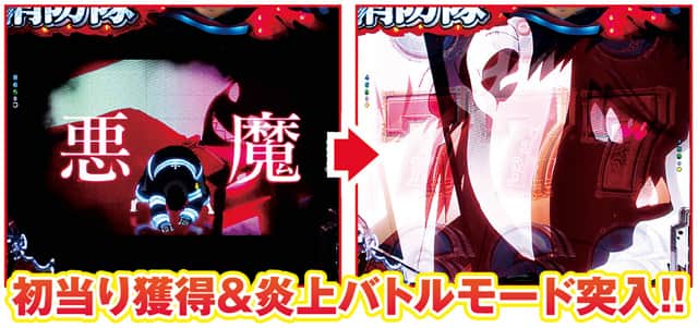 eフィーバー炎炎ノ消防隊2 通常時主要リーチ演出信頼度
