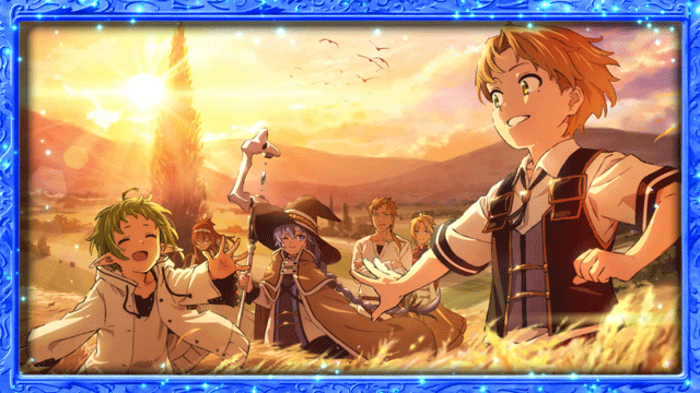 スマスロ無職転生　終了画面　ブエナ村