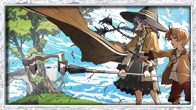 スマスロ無職転生　終了画面　師弟