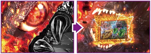 eGODZILLA7 TYPE‐CRASH 通常時主要予告演出信頼度