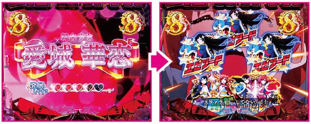 P少女☆歌劇 レヴュースタァライト99 LT3000 通常時注目リーチ演出信頼度